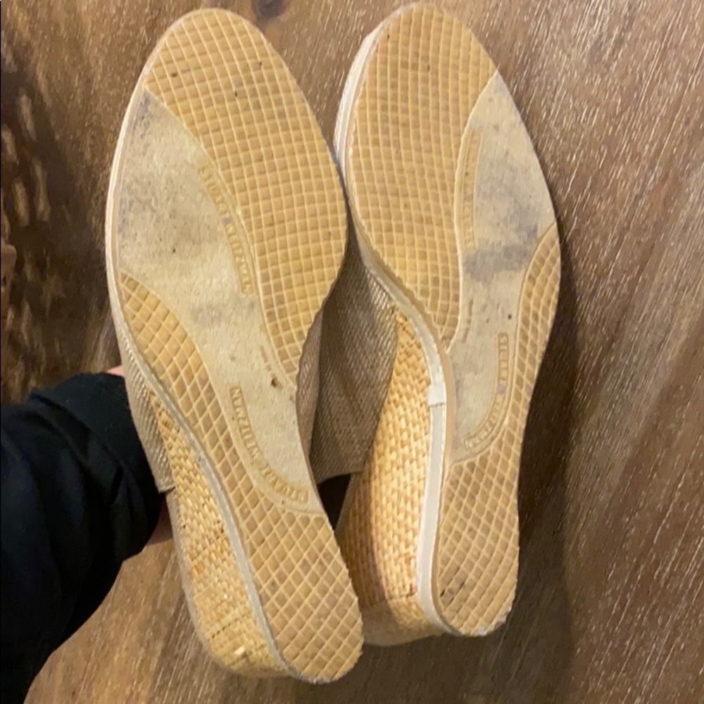 Stuart Weitzman Worn Once Wedge Linen Type - image 7